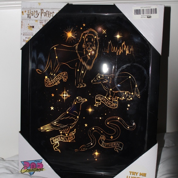 Harry Potter POP Creations Light Up Wall Art - Picture 3 of 3